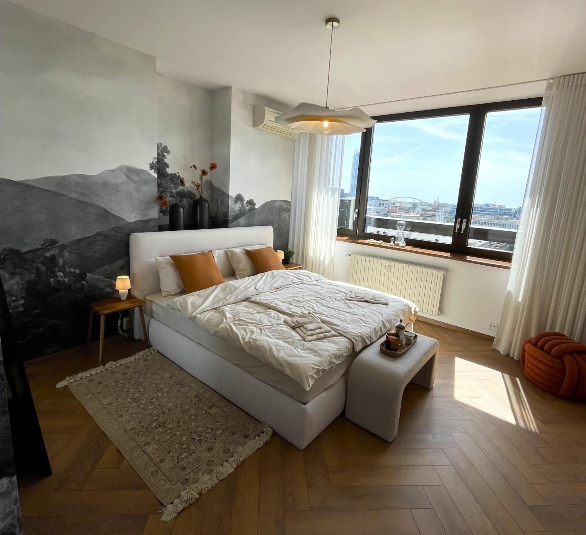 Panorama View Design Apt In Old Town - Free Parking Bratislava Extérieur photo